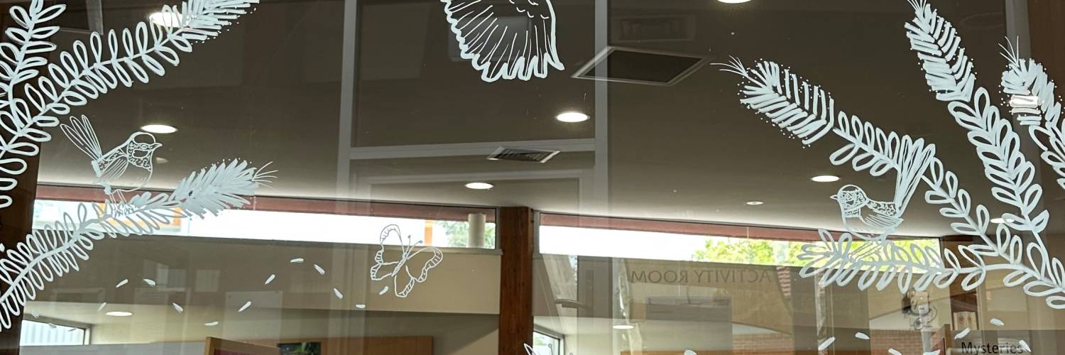 Window Art with Artist Lou Endicott Connected Libraries