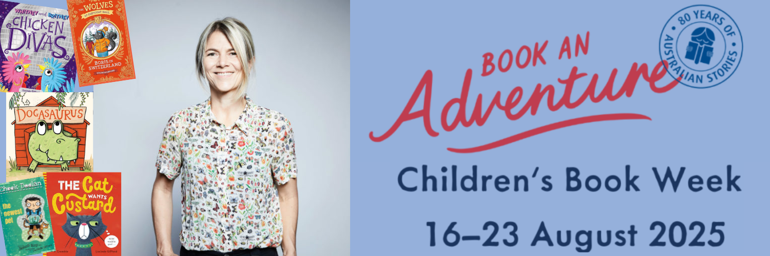 Book Week: Meet the Author & Illustrator – Lucinda Gifford
