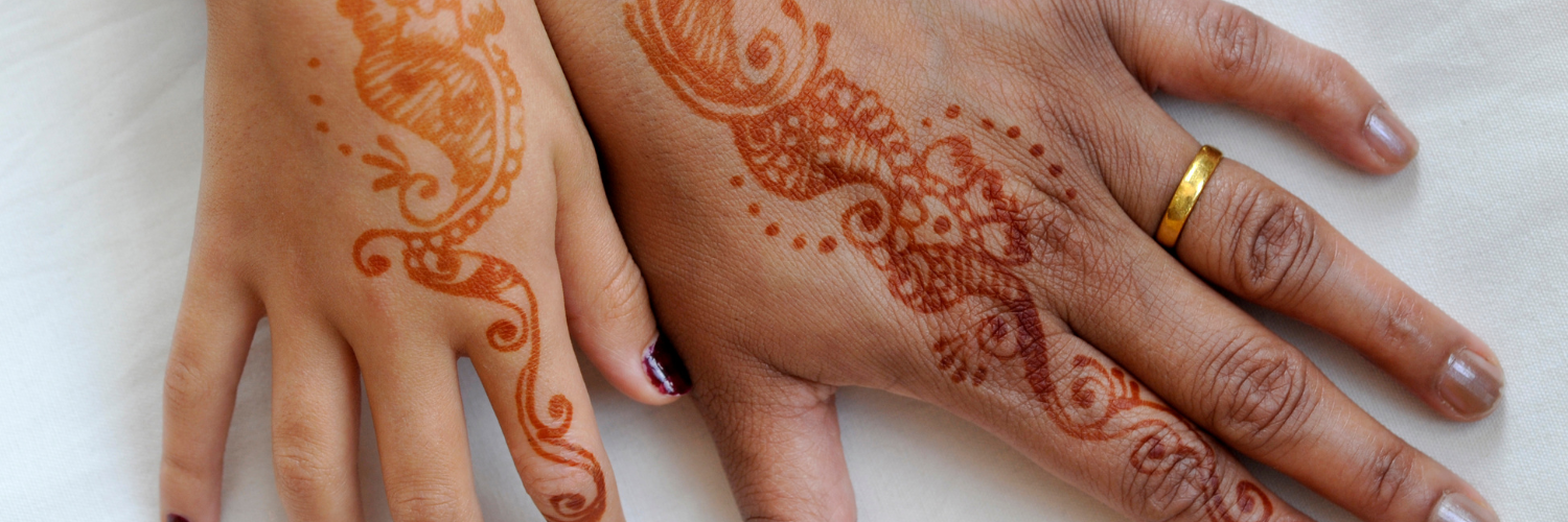 Henna Hand Painting
