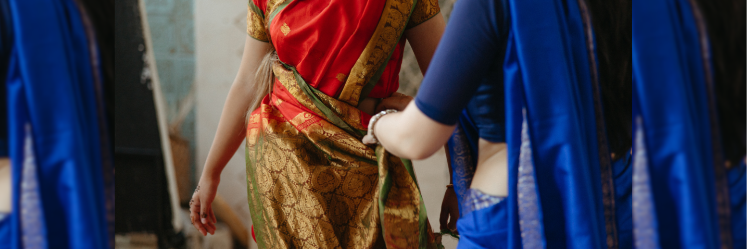 The art of draping the saree
