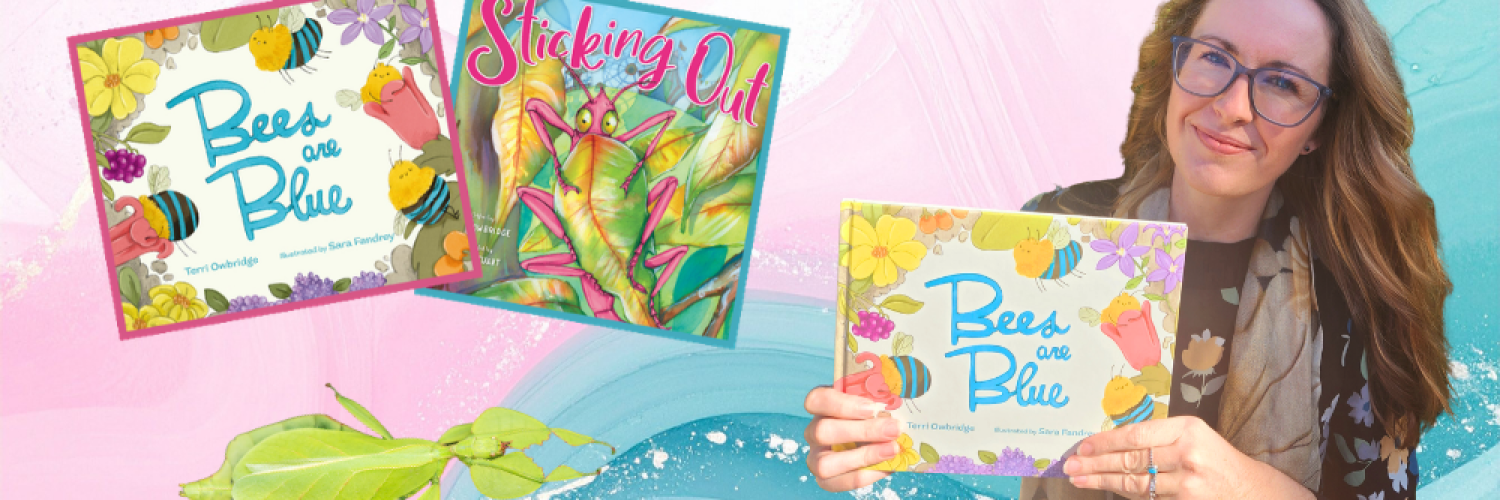 Blue Bees, Bugs and Books