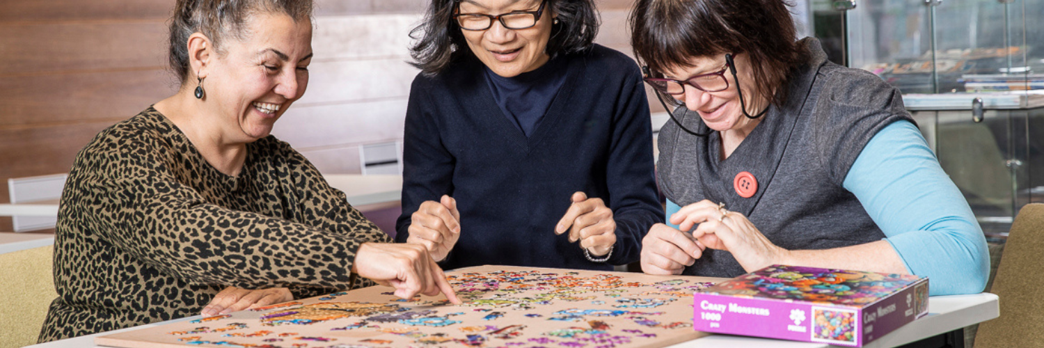 Puzzle and chat