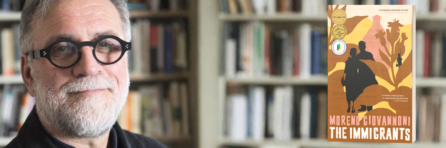 Moreno Giovannoni, 'The Immigrants' in conversation with Antoni Jach