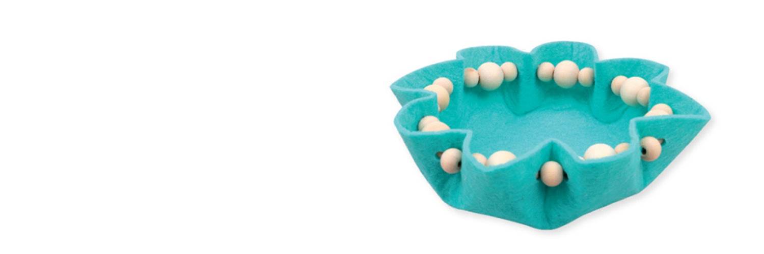 Felt trinket bowl & macrame keyring - School holiday event