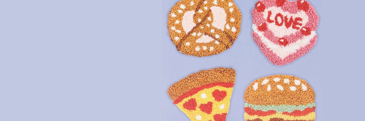 Teen punch needle coasters - School holiday event