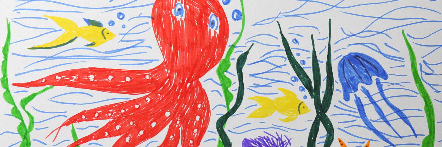 Decorate mini sea creatures - School holiday event